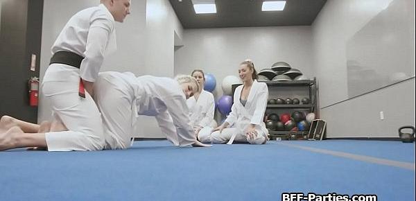  Self defense training turns to private foursome